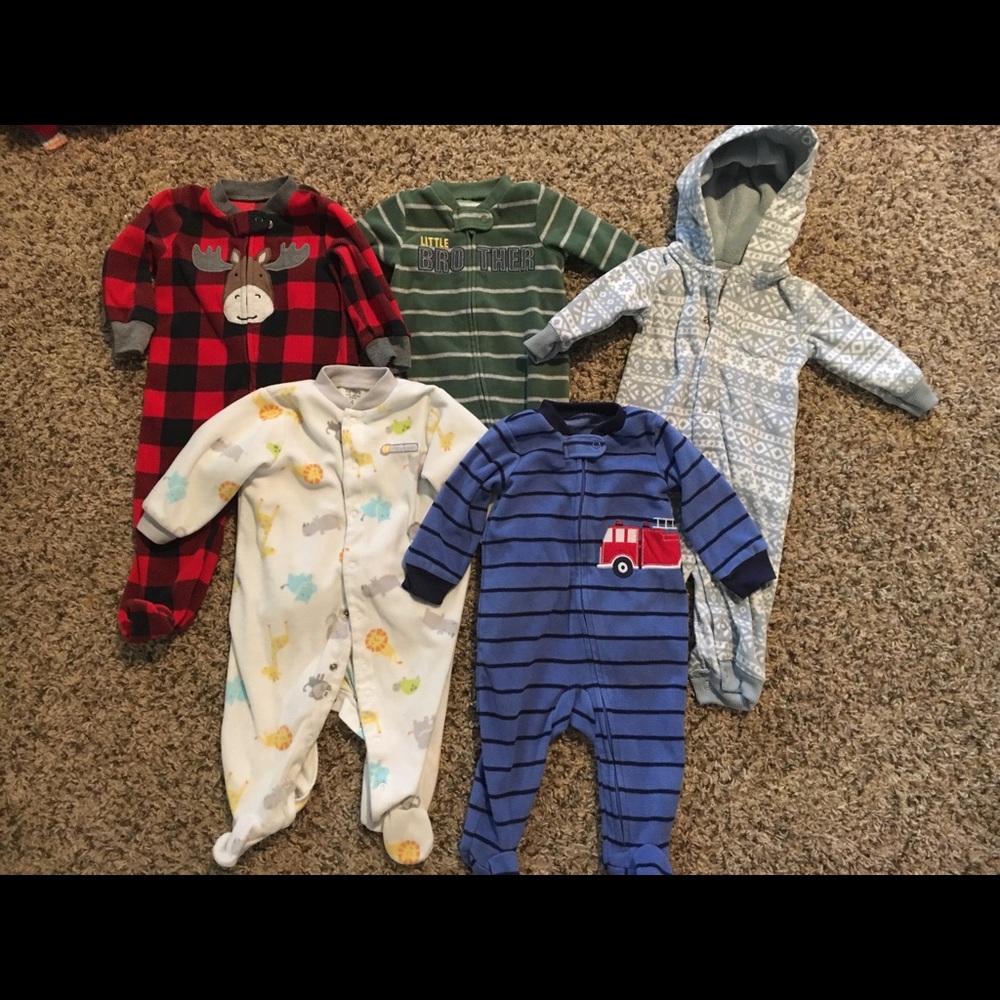 Fleece pajama lot